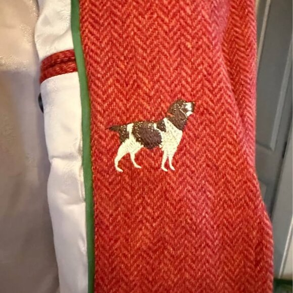 Women LL Bean Herringbone Tweed Wool‎ Rust Blazer-Misses 12 Reg (Runs Small) - Picture 4 of 10